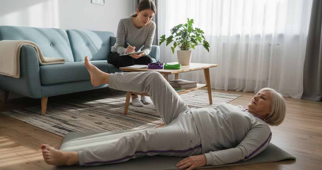 Rehabilitacja w domu z aktywnym wsparciem najbliższych